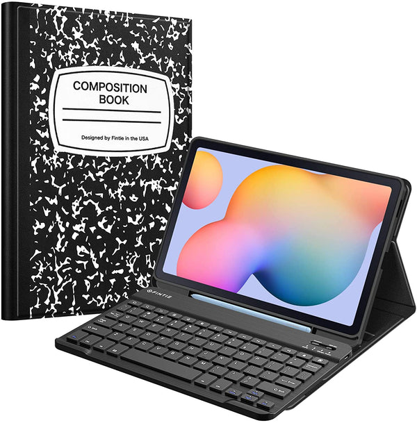 fintie Galaxy Tab S6 Lite 2024/2022/2020 Keyboard Case with Soft TPU Back | Fintie