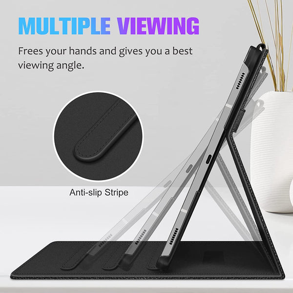 Fintie Galaxy Tab S8 Plus 2022 / Tab S7 FE / Tab S7 Plus Multi-Angle Protective Case | Fintie