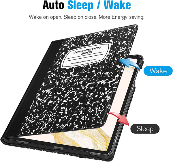 Fintie Galaxy Tab S8 Plus 2022/Tab S7 FE/Tab S7 Plus Multi-Angle Viewing Case | Fintie