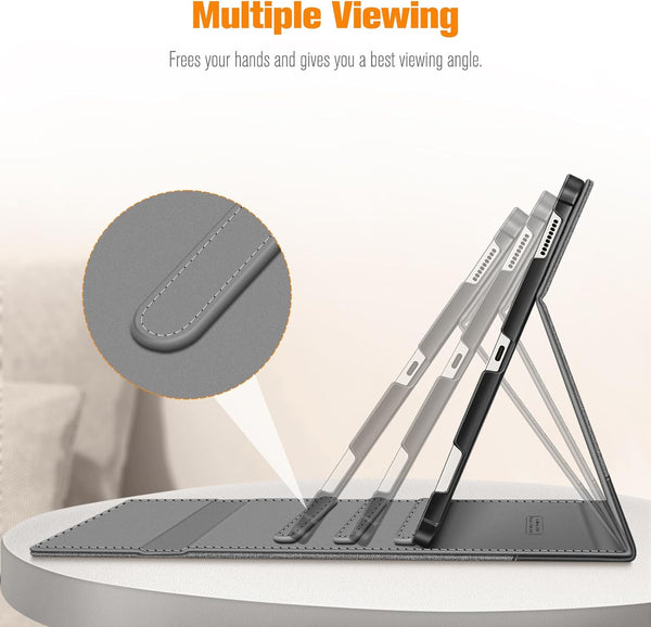 Fintie Galaxy Tab S9 FE Plus Portfolio Business Cover W/ Multiple Angles | Fintie