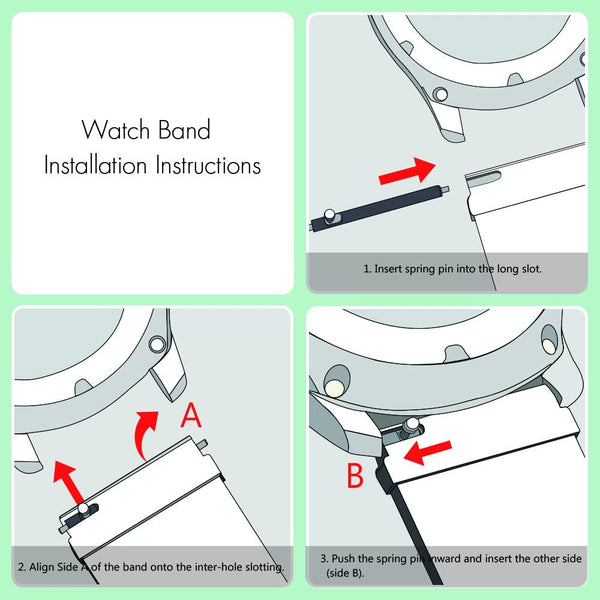 Fintie Galaxy Watch 3 45mm / Galaxy Watch 46mm / Gear S3 Frontier Classic Genuine Leather Band | Fintie