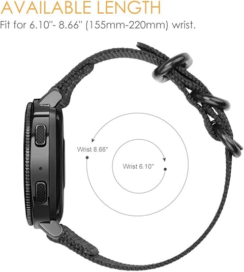 Fintie Galaxy Watch FE 40mm Galaxy Watch 7/6/5/4 40mm/44mm Nylon Replacement Strap Band | Fintie
