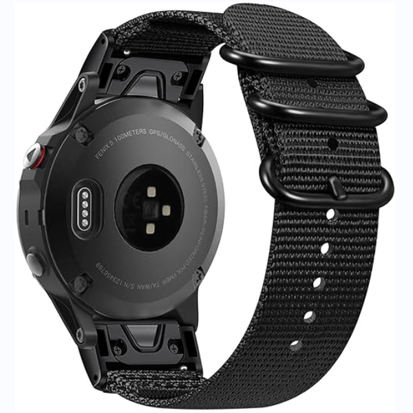 fintie Garmin Fenix 7/Fenix 6/Fenix 5 Soft Woven Nylon Sports Strap | Fintie