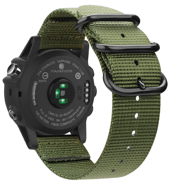 fintie Garmin Fenix 8 51mm/ Fenix 7X/6X/5X Plus Soft Nylon Band| Fintie