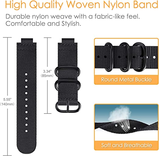 Fintie Garmin Forerunner 235 Nylon Sports Strap | Fintie