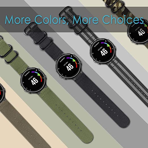 Fintie Garmin Forerunner 235 Nylon Sports Strap | Fintie