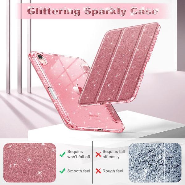 Fintie Glittering Slim Case For IPad Mini 7th Gen (A17 Pro)/iPad Mini 6th Gen 8.3" | Fintie