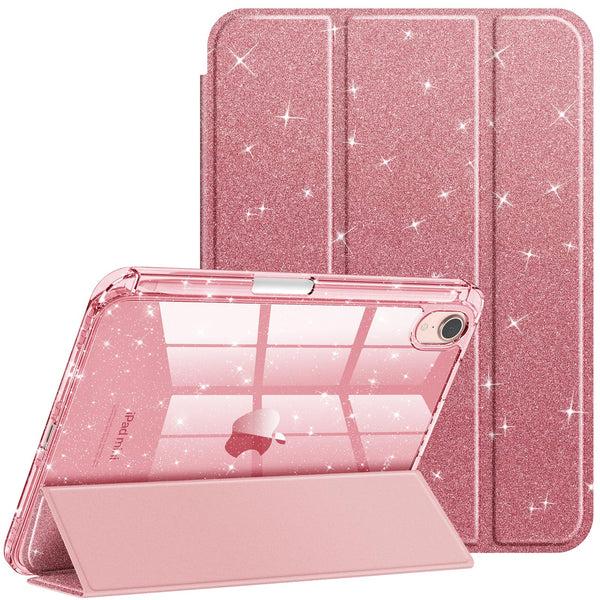 fintie Glittering Slim Case for iPad Mini 7th Gen (A17 Pro)/iPad Mini 6th Gen 8.3" | Fintie