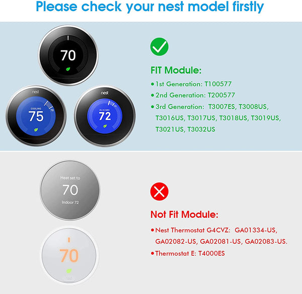 Fintie Google Nest Learning Thermostat Wall Plate Cover | Fintie