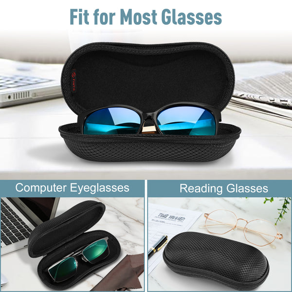 Fintie Hard EVA Case For Sunglasses/Sports Glasses W/Carabiner | Fintie