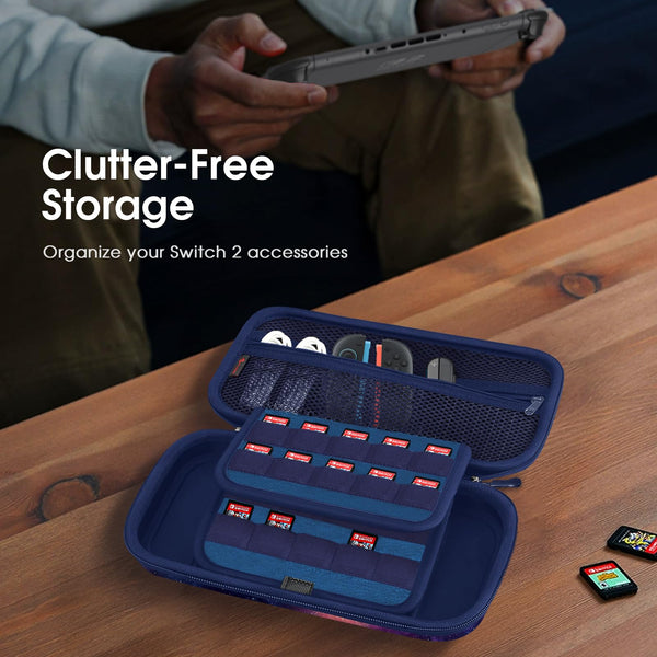 Fintie HardShell Carrying Case For Nintendo Switch 2 (2025) Game Console Portable Travel Bag | Fintie