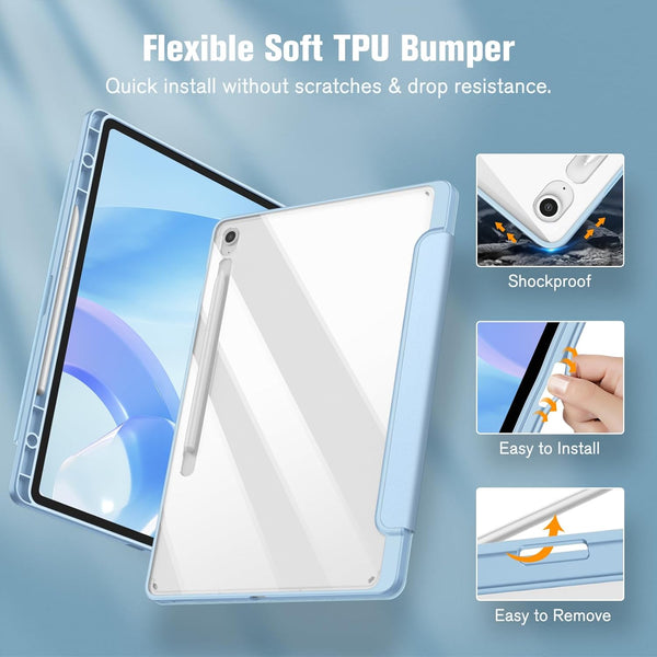 Fintie Hybrid Slim Case For Samsung Galaxy Tab S10 FE Plus 13.1-inch (Model SM-X620/SM-X626) | Fintie