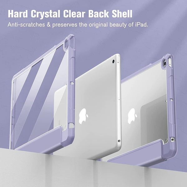 Fintie IPad 6th/5th Gen (2018/2017) IPad Air 2nd/1st Gen Hybrid Slim Clear Back Case | Fintie