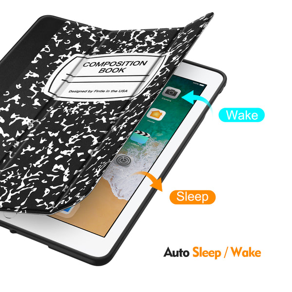 Fintie IPad 6th/5th Gen IPad Air 2/1 SlimShell Case With Pencil Holder | Fintie