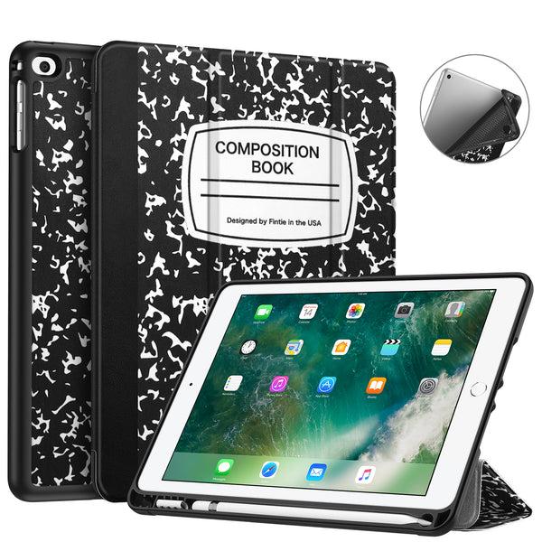 fintie iPad 6th/5th Gen iPad Air 2/1 SlimShell Case with Pencil Holder | Fintie