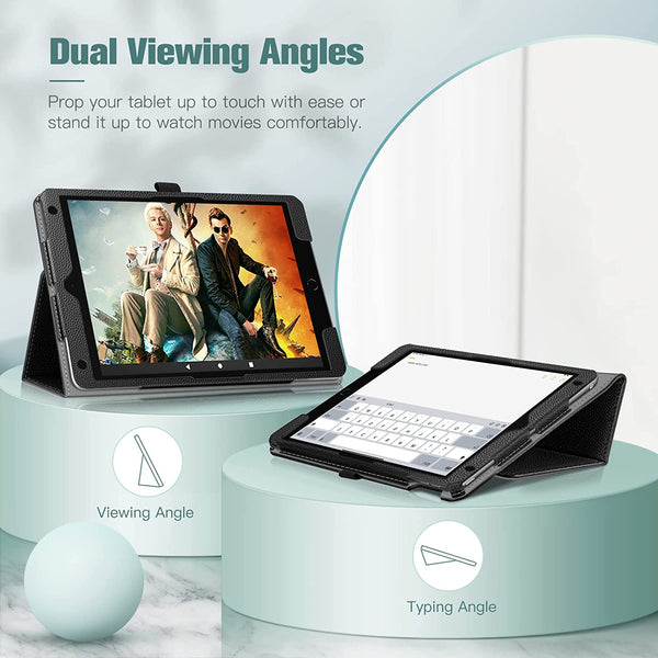 Fintie IPad 9th Gen (2021) / IPad 8th Gen / IPad 7th Gen Vegan Leather Folio Case | Fintie