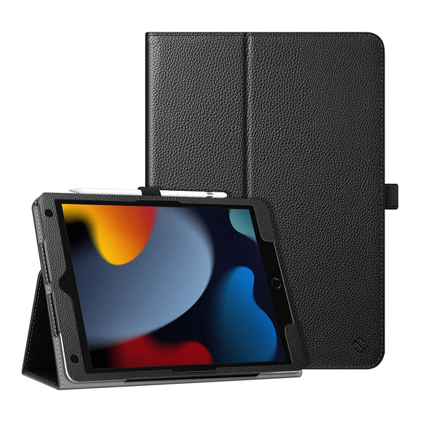 fintie iPad 9th Gen (2021) / iPad 8th Gen / iPad 7th Gen Vegan Leather Folio Case | Fintie