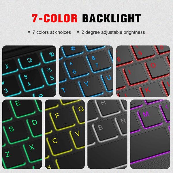 Fintie IPad 9th Gen / IPad 8th Gen / IPad 7th Gen (10.2-Inch) Backlit Keyboard Case | Fintie