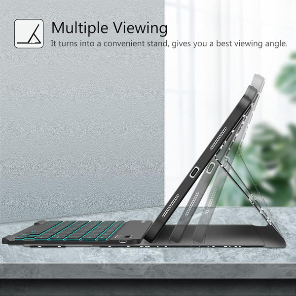 Fintie IPad A16 11-inch (2025)/iPad 10th Gen (2022) Backlit Keyboard Case W/ Pencil Holder | Fintie