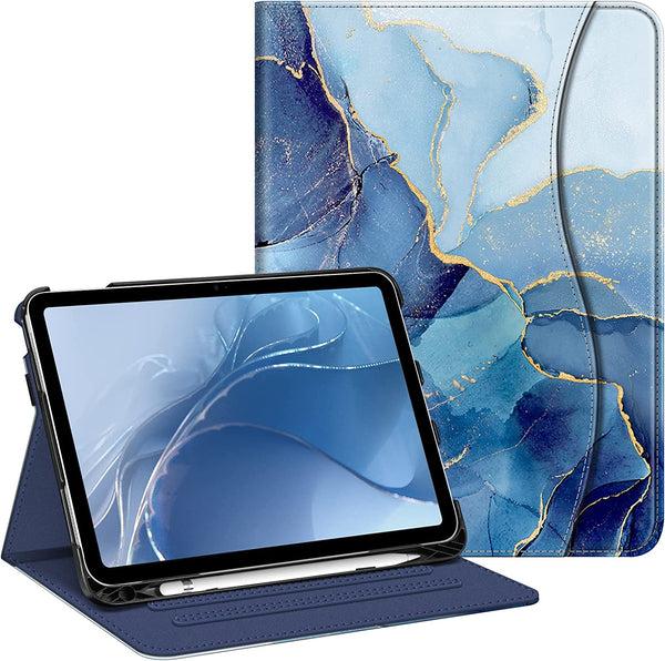 fintie iPad A16 Chip 11" 2025 iPad 10th Gen 10.9" Multi-Angle Viewing Case w/ Pencil Holder | Fintie