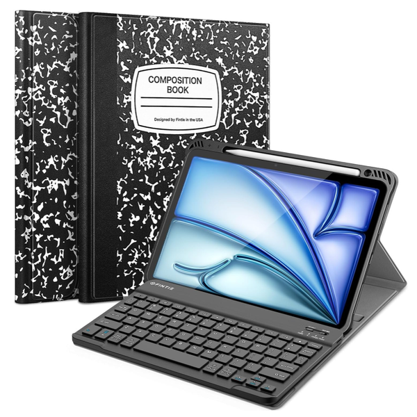 fintie iPad Air 11-inch (M3 2025 M2 2024)/ iPad Air 5th Gen (2022) / iPad Air 4th Gen (2020) 10.9" Keyboard Case | Fintie