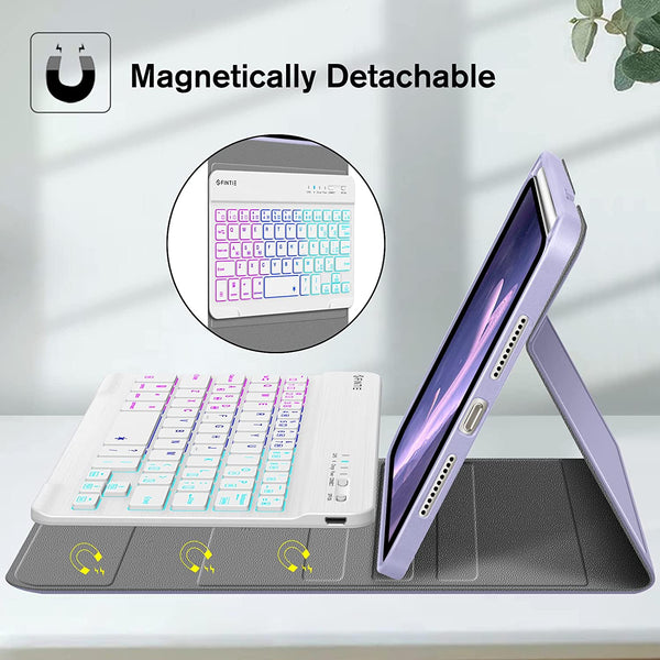 Fintie IPad Mini A17 Pro (2024) IPad Mini 6th Gen (2021) Detachable Keyboard Case | Fintie