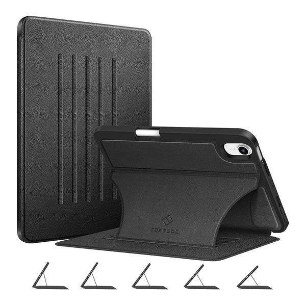 fintie iPad Mini A17 Pro (2024) iPad Mini 6th Gen (2021) Multi-Angle Rugged Stand Case | Fintie