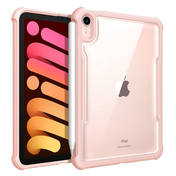 fintie iPad Mini A17 Pro (2024) iPad Mini 6th Gen (2021) Shockproof Hybrid Back Cover | Fintie