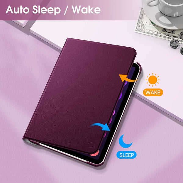 Fintie IPad Mini A17 Pro (2024)/iPad Mini 6th Gen (2021) Slim Rotating Case | Fintie