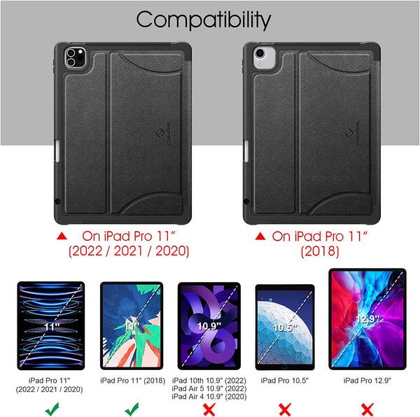 Fintie IPad Pro 11 Inch 2022/2021 [4th/3rd Gen] Magnetic Stand Case | CaseBot