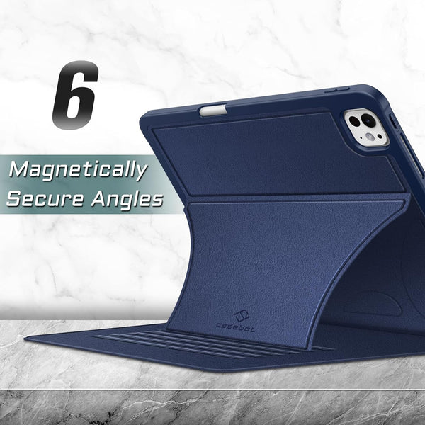 Fintie IPad Pro 11-inch (M4 Chip 2024) Magnetic Stand Case [6 Angles] | Fintie