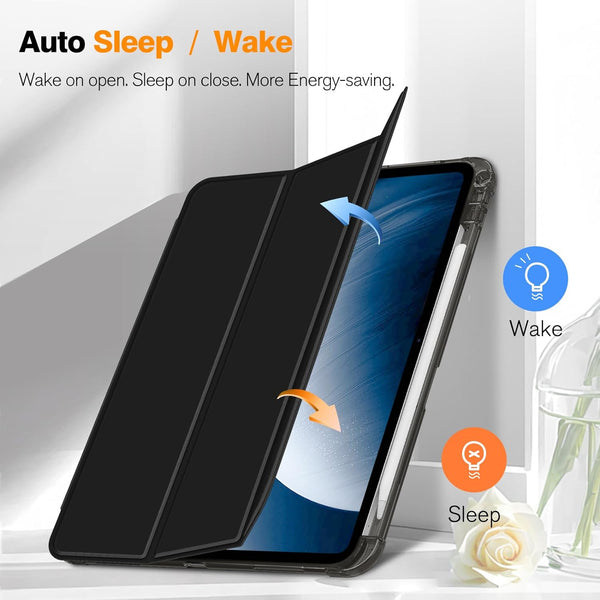 Fintie IPad Pro 11-inch (M4 Chip 2024) SlimShell Case With Translucent Frosted Back | Fintie