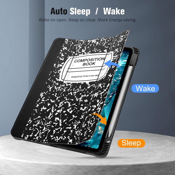 Fintie IPad Pro 11" (M4 Chip 2024) SlimShell Case With Pencil Holder | Fintie