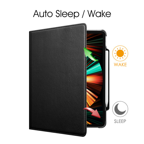 Fintie IPad Pro 12.9 Inch 6th/5th Gen 2022/2021 [360-Degree] Rotating Case | Fintie