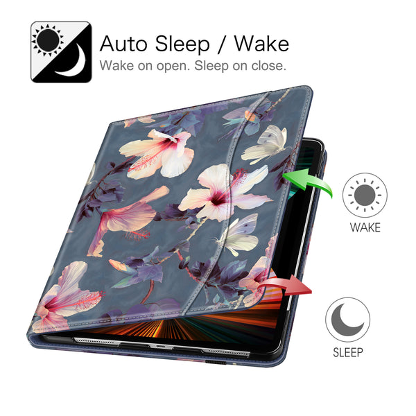 Fintie IPad Pro 12.9 Inch 6th/5th Gen 2022/2021 Multi-Angle Viewing Case | Fintie