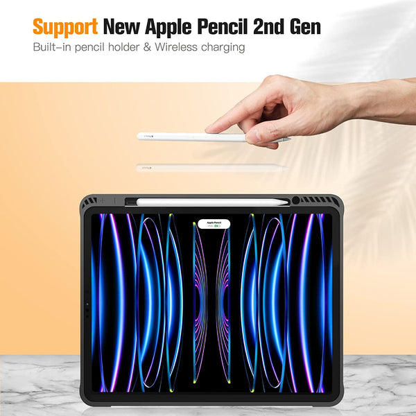 Fintie IPad Pro 12.9 Inch 6th/5th Gen 2022/2021 Slim Soft TPU Protective Case | Fintie