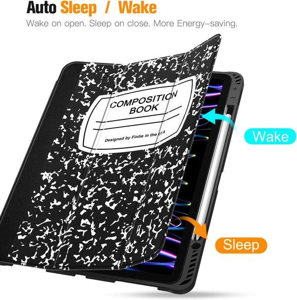 Fintie IPad Pro 12.9 Inch 6th/5th Gen 2022/2021 Slim Soft TPU Protective Case | Fintie