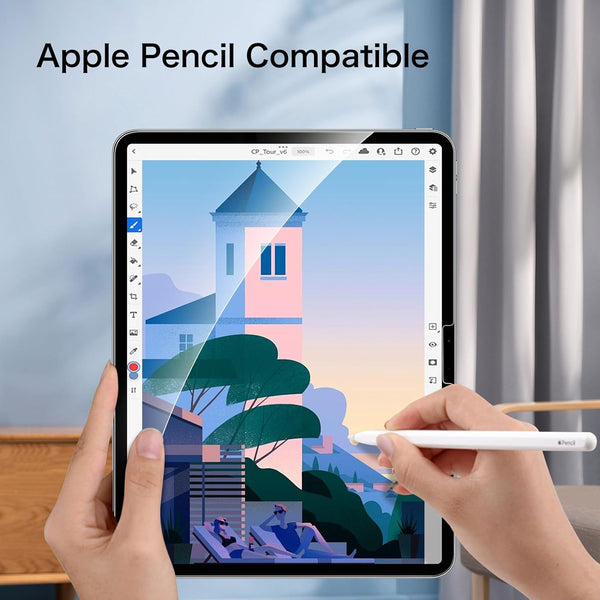 Fintie IPad Pro 13 2024 (M4) / IPad Air 13 2024 (M2) Temper Glass Screen Protector [2 Pack] | Fintie