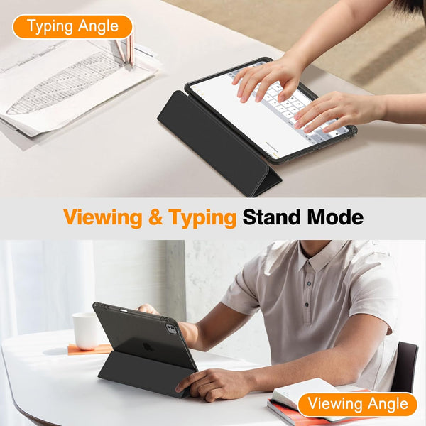 Fintie IPad Pro 13-inch 2024 (M4 Chip) SlimShell Case With Translucent Frosted Back | Fintie