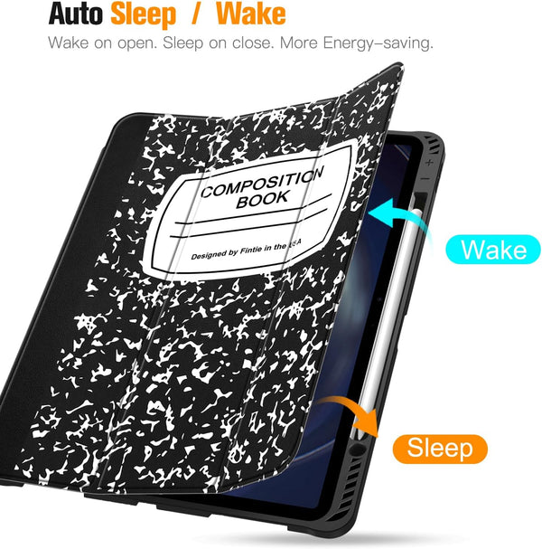 Fintie IPad Pro 13-inch (M4 Chip 2024) SlimShell Case W/ Pencil Holder | Fintie