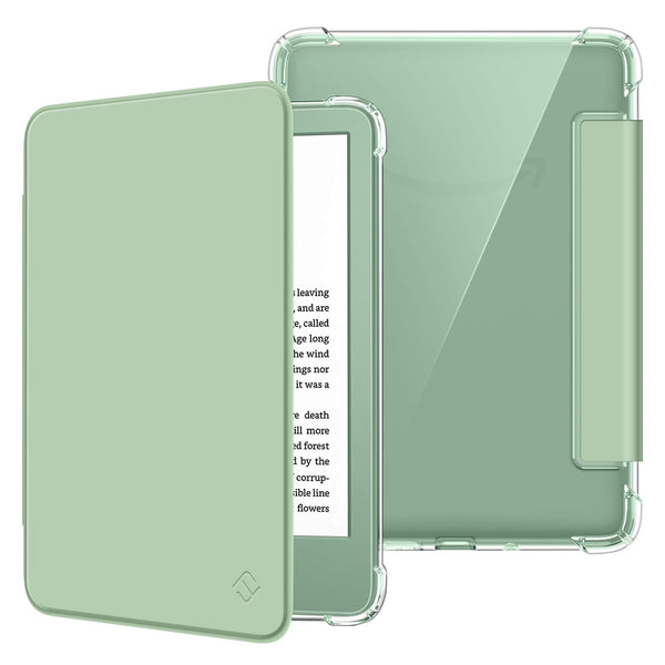 fintie Kindle 11th Gen (2024/2022) 6-Inch Slim Case w/Clear TPU Back Cover | Fintie