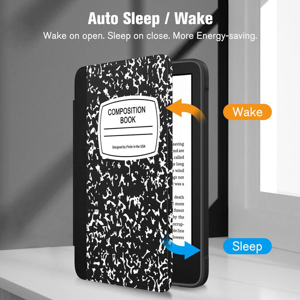 Fintie Kindle 11th Gen (6-Inch 2024/2022) Hybrid Slim Case | Fintie