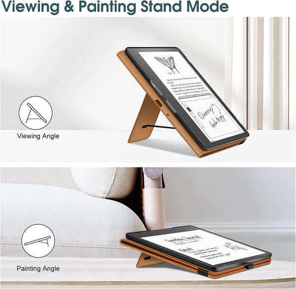 Fintie Kindle Scribe (2024/2022) Stand Case W/ Card Slot & Pen Holder | Fintie