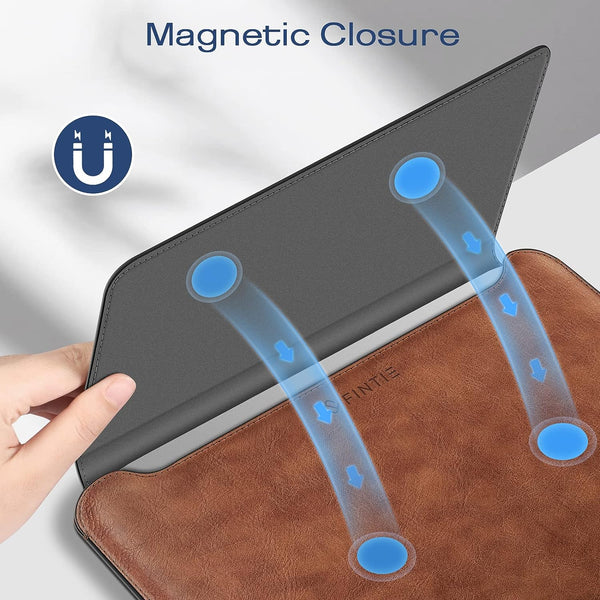 Fintie MacBook Air 13.6 M4/M3/M2 Chip (A3240/A3113/A2681) / MacBook Pro 14 M4/M3/M2/M1 Chip Sleeve Case | Fintie