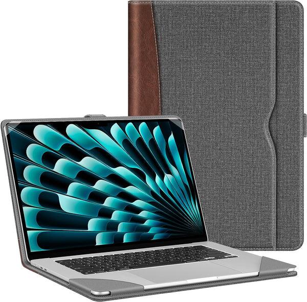 fintie MacBook Air 15 Inch with M4/M3/M2 Chip (Model A3241/A3114/A2941) Sleeve Case Folio Book Cover | Fintie
