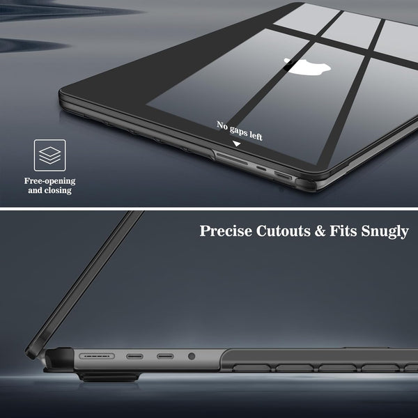 Fintie MacBook Pro 16-inch (M4/M3/M2/M1 Chip) [Ultra-Transparent] Slim HardShell Cover | Fintie