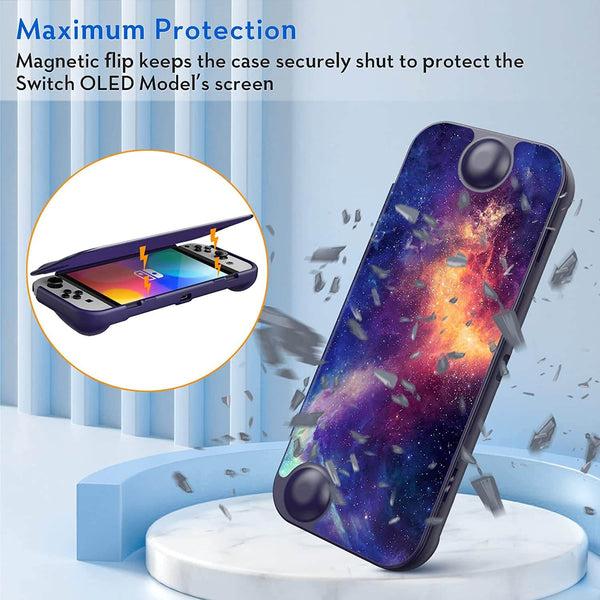 Fintie Nintendo Switch OLED Slim Soft TPU Flip Case | Fintie
