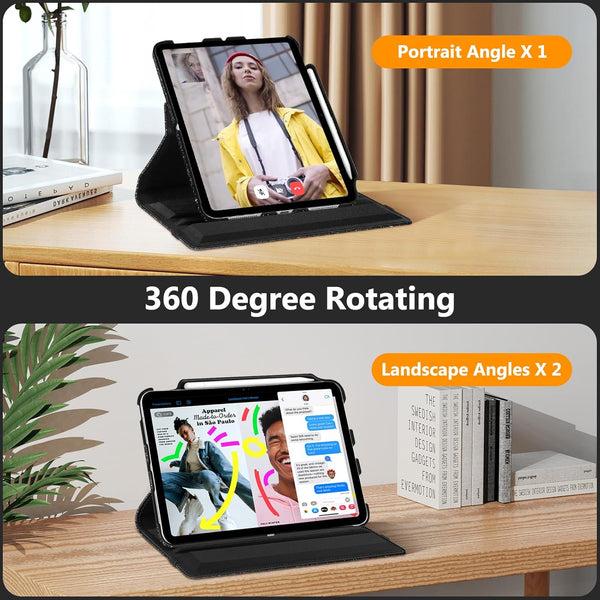 Fintie Rotating Case For IPad 11th Gen (A16 Chip)/iPad 10th Gen With Glittering Design | Fintie