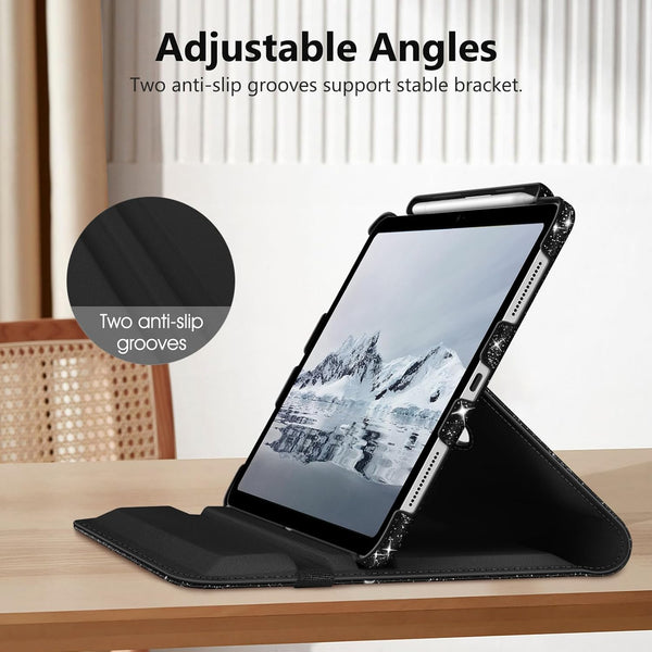 Fintie Rotating Case For IPad 11th Gen (A16 Chip)/iPad 10th Gen With Glittering Design | Fintie