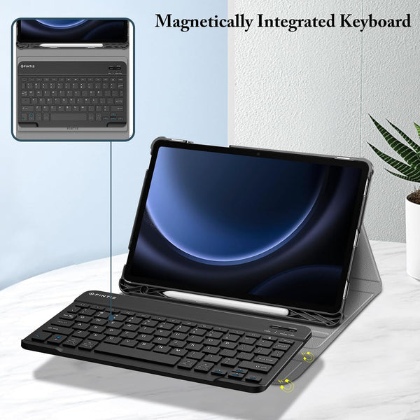 Fintie Samsung Galaxy Tab S10 FE/Tab S9 FE 10.9" Keyboard Case | Fintie